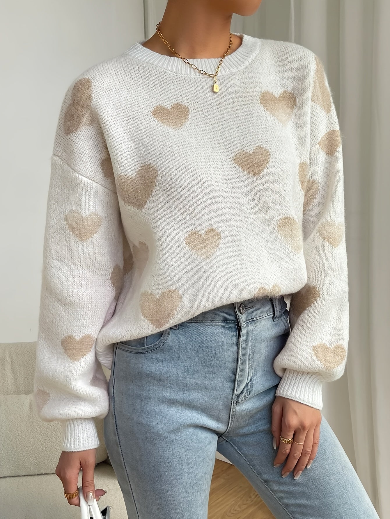 Stylish Casual Knitted Jumper